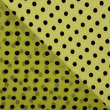 Tule Lycra Flocado Verde Limão - Ribes y Casals