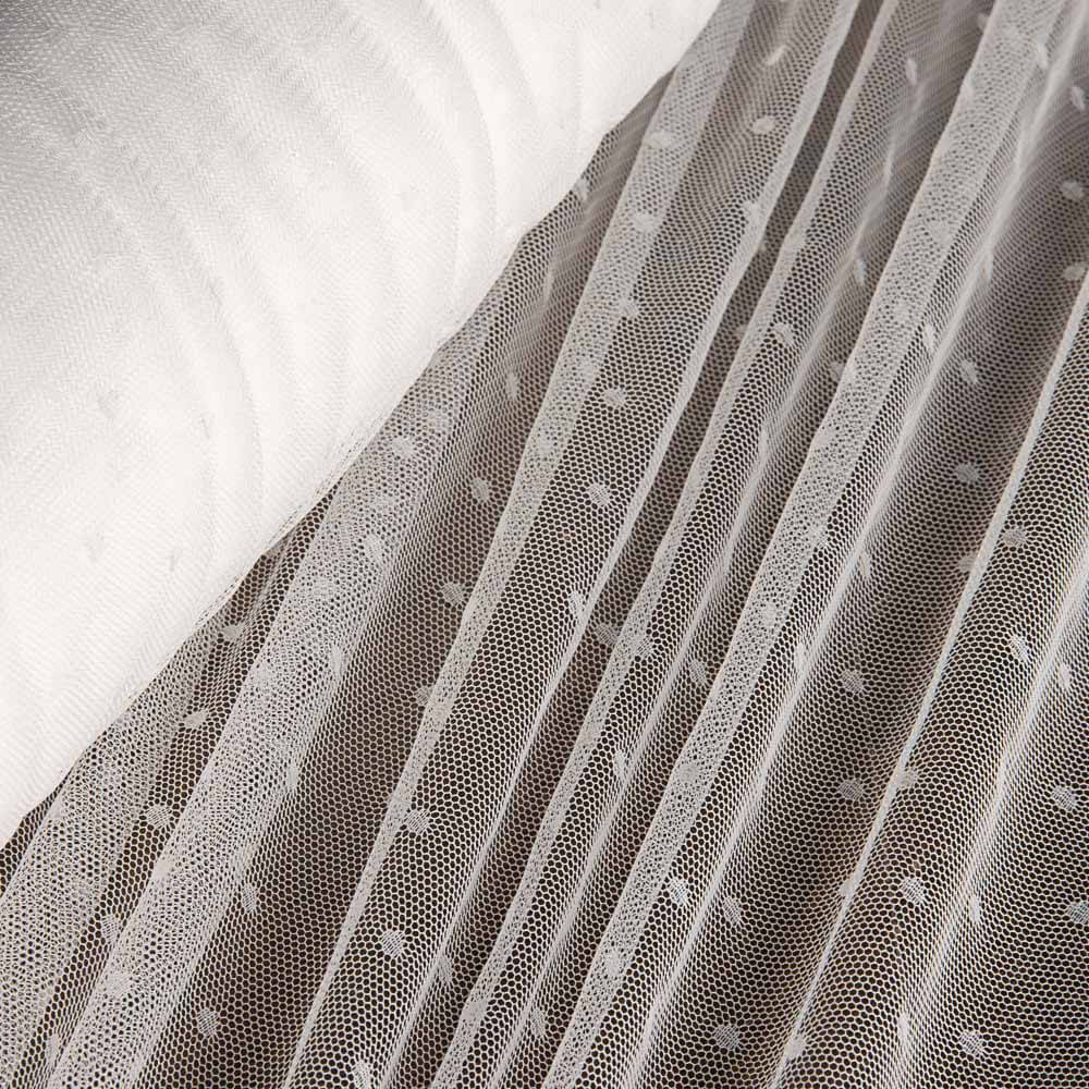 Tule Plumeti Branco - Ribes y Casals