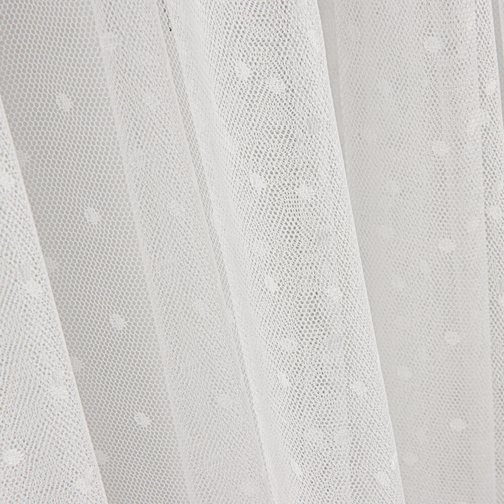 Tule Plumeti Branco - Ribes y Casals