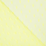 Tule Plumeti Elástico Amarelo - Ribes y Casals