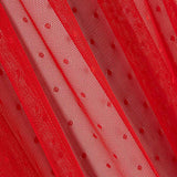 Tule Plumeti Vermelho - Ribes y Casals