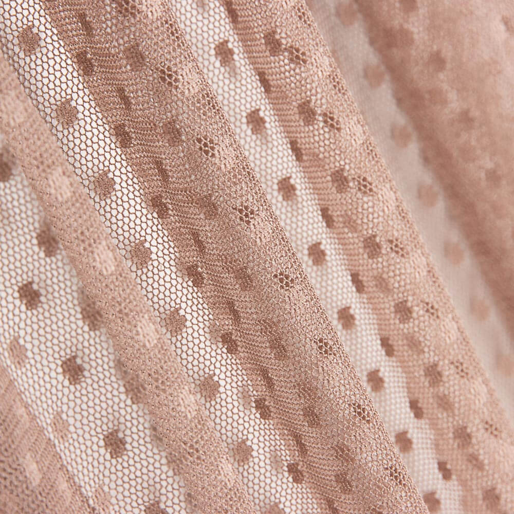 Tule Plumeti Rosa Maquiagem - Ribes y Casals