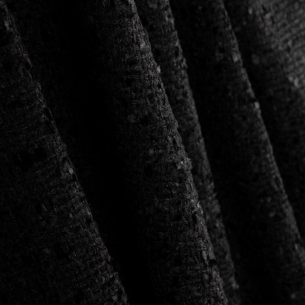 Tweed Lã Boucle Preto - Ribes y Casals