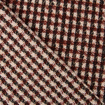 Tweed Lã Xadrez Castanho - Ribes y Casals