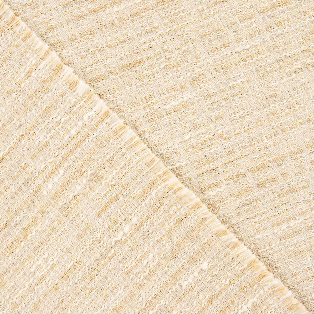 Tweed Lurex Areia Clara - Ribes y Casals