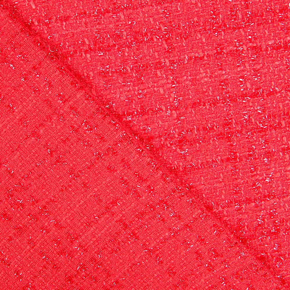 Tweed Vermelho Brilhante - Ribes y Casals
