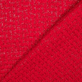 Tweed Lurex Vermelho - Ribes y Casals