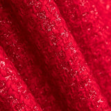 Tweed Lurex Vermelho - Ribes y Casals