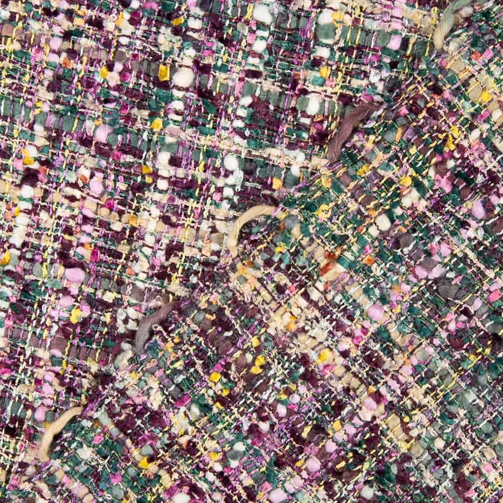 Tweed Viscose Chanel Roxo - Ribes y Casals