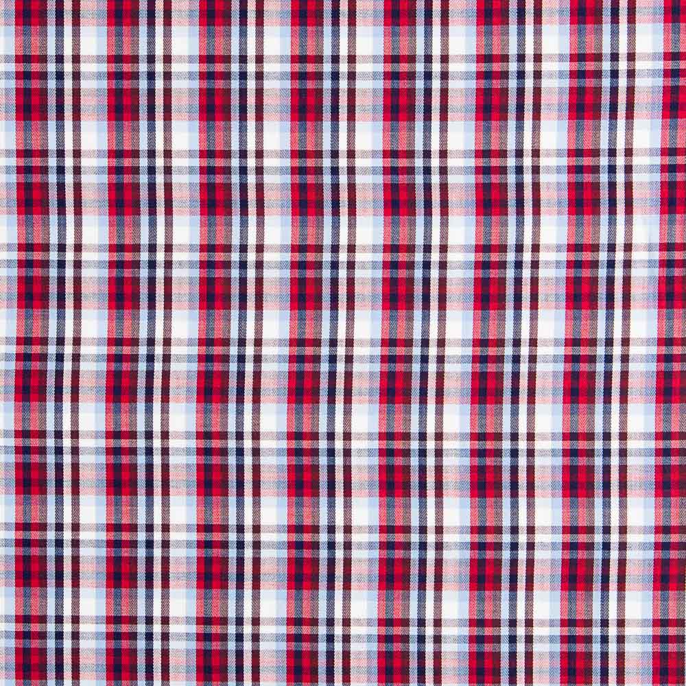 Twill Camisa Xadrez Duas Cores - Ribes y Casals