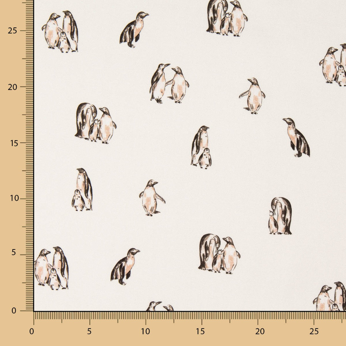 Twill Pinguins Cru - Ribes y Casals