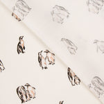 Twill Pinguins Cru - Ribes y Casals