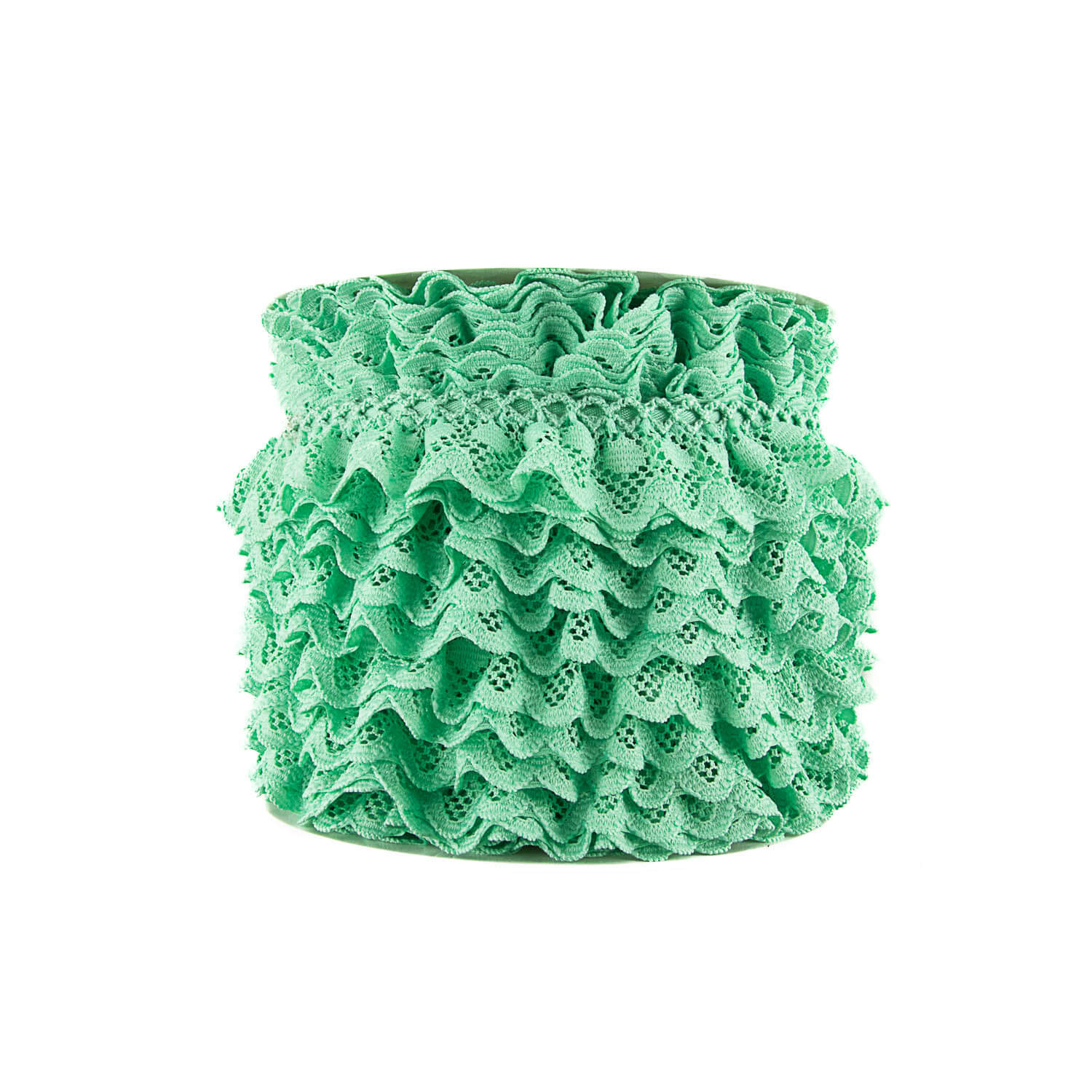 Fita de Renda Verde Menta 22 mm - Ribes y Casals