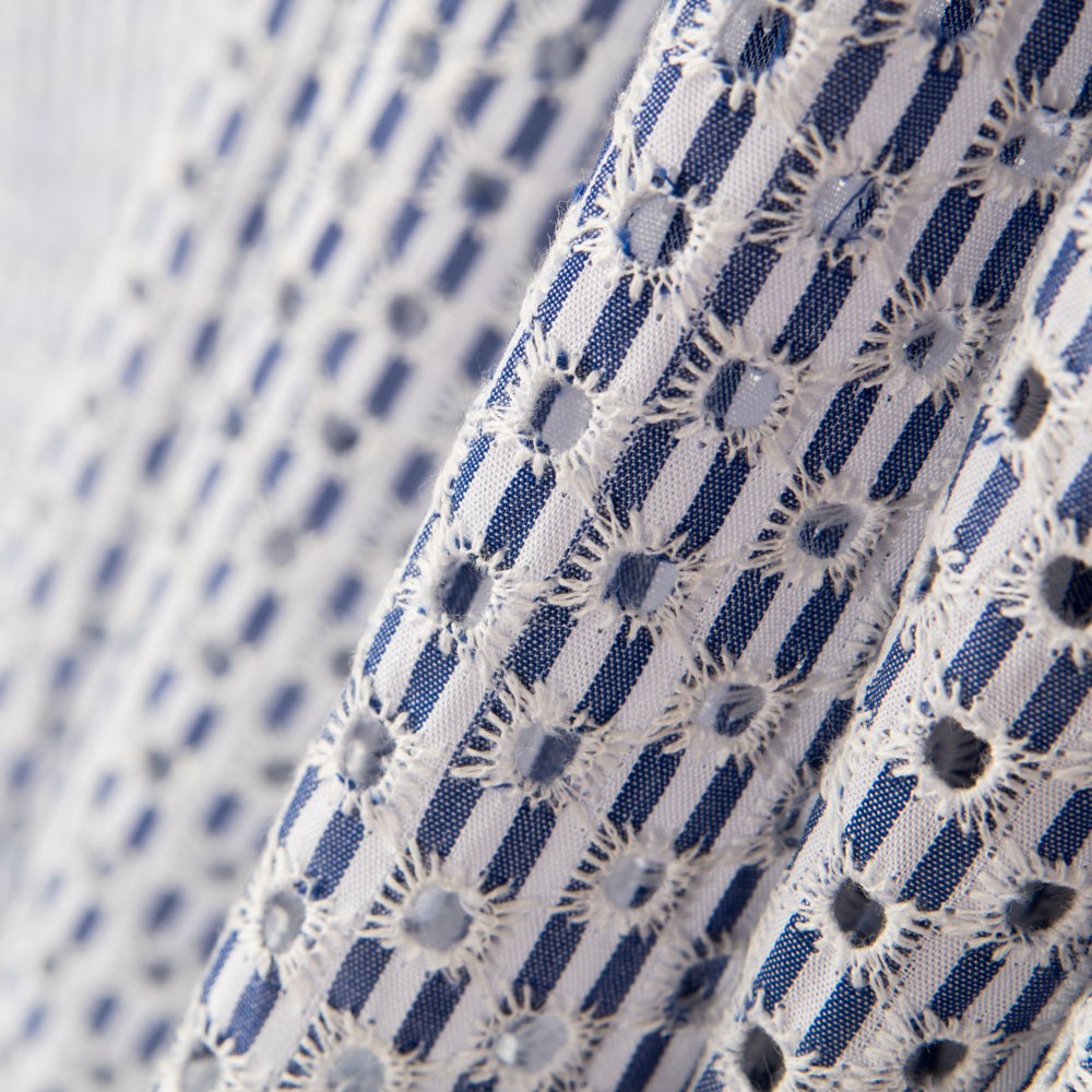 Popeline de Algodão Flor Tie Dye - Ribes y Casals