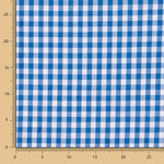 Algodão Vichy Xadrez Azul - Ribes y Casals