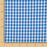 Algodão Vichy Xadrez Azul - Ribes y Casals