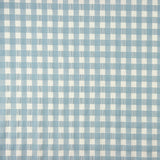 Algodão Seersucker Xadrez Maxi Báltico - Ribes y Casals