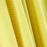 Algodão Seersucker Xadrez Mini Limão - Ribes y Casals