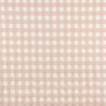 Algodão Seersucker Xadrez Rosa Palo - Ribes y Casals