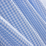 Vichy Sersuker Xadrez Celeste - Ribes y Casals