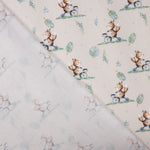 Viyela Algodão Esquilos Bici - Ribes y Casals