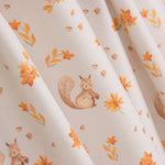 Viyela Algodão Esquilos Pêssego - Ribes y Casals