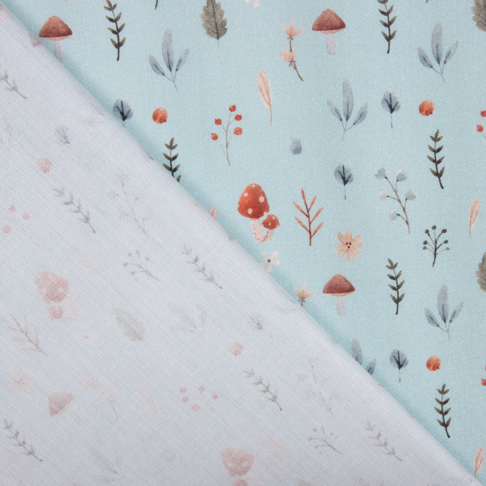 Viyela Algodão Floresta Sálvia - Ribes y Casals