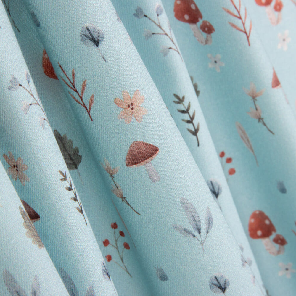 Viyela Algodão Floresta Sálvia - Ribes y Casals