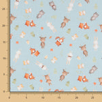 Viyela Algodão Veado Camel Sálvia - Ribes y Casals