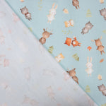 Viyela Algodão Veado Camel Sálvia - Ribes y Casals