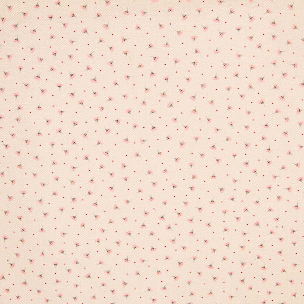 Retal Viella Algodón Claveles 135x140 cm - Ribes y Casals