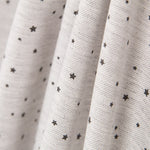 Viella Algodón Estrellas Negra - Ribes y Casals