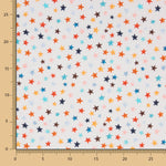 Viyela Algodão Multi Estrelas Camel Claro - Ribes y Casals