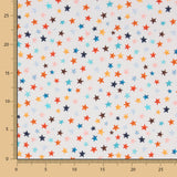 Viyela Algodão Multi Estrelas Camel Claro - Ribes y Casals