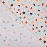 Viyela Algodão Multi Estrelas Camel Claro - Ribes y Casals