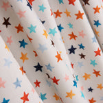 Viyela Algodão Multi Estrelas Camel Claro - Ribes y Casals