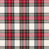 Viyella Algodão Tartan Ecru Vermelho - Ribes y Casals