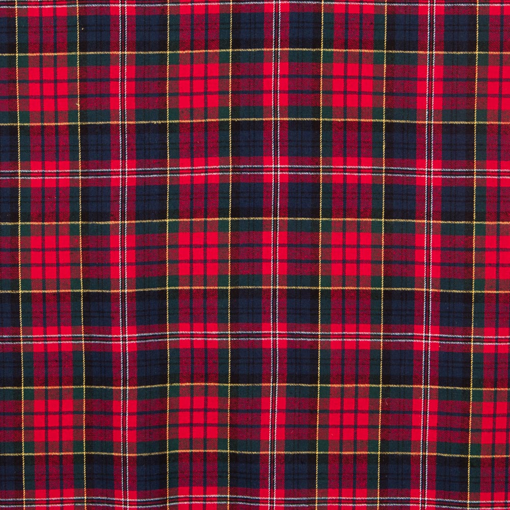 Viyella Algodão Tartan Vermelho - Ribes y Casals