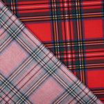 Viyela Algodão Tartan Vermelho - Ribes y Casals