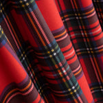 Viyela Algodão Tartan Vermelho - Ribes y Casals