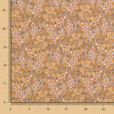 Vaiela Viscose Floral Caramelo - Ribes y Casals