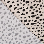 Vaiela Viscose Salpicado Preto - Ribes y Casals