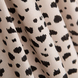 Vaiela Viscose Salpicado Preto - Ribes y Casals