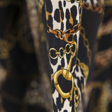 Viscose Animal Hermés Preta - Ribes y Casals