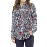 Viscosa Cachemir Azul Marinho - Ribes y Casals