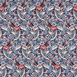 Viscosa Cachemir Azul Marinho - Ribes y Casals