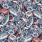 Viscosa Cachemir Azul Marinho - Ribes y Casals