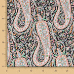 Tecido Viscose Paisley Floral - Ribes y Casals