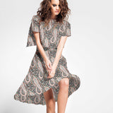 Tecido Viscose Paisley Floral - Ribes y Casals