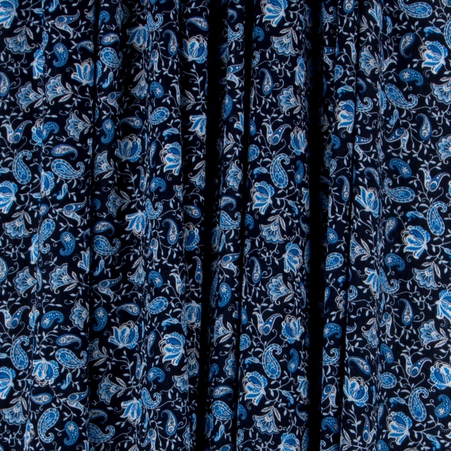 Viscose Palmeiras Azul Marinho - Ribes y Casals